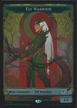 Elf Warrior Card Front