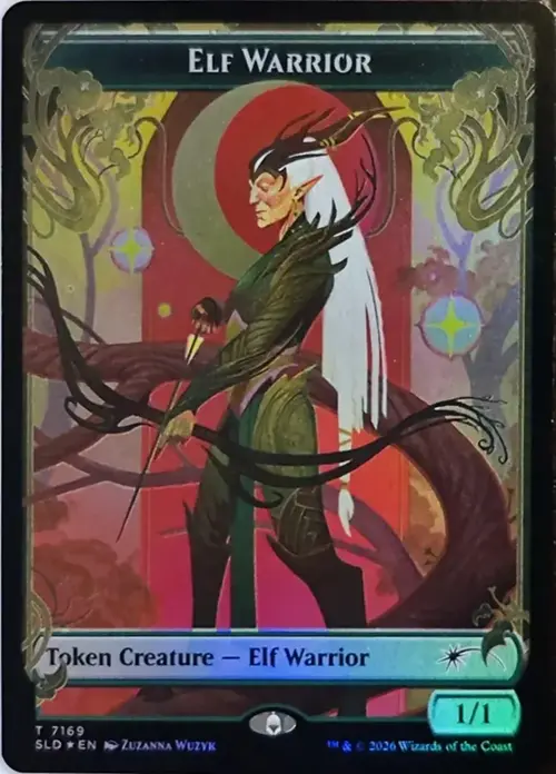 Elf Warrior Card Front