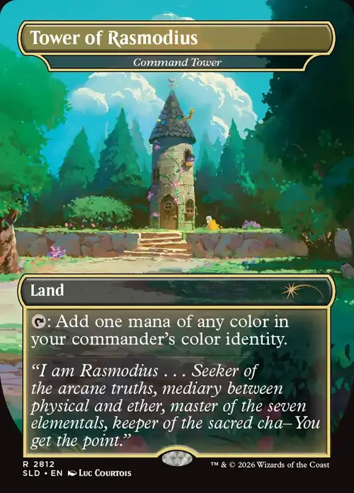 Command Tower Card Front