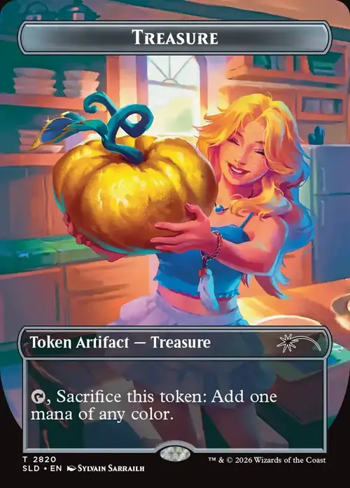 Treasure Card Front