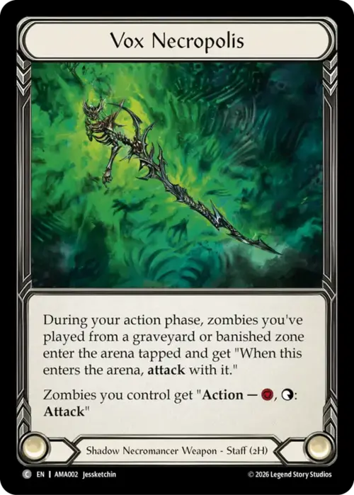 Vox Necropolis Card Front