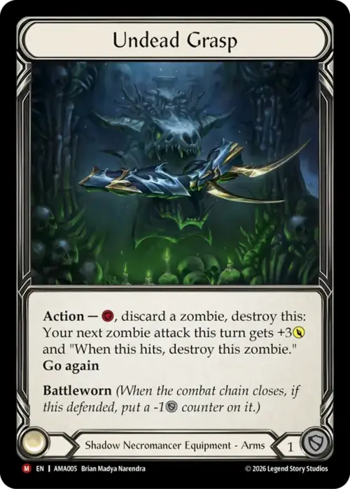 Undead Grasp Frente