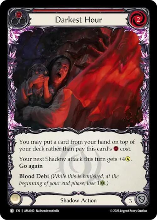 Darkest Hour (Red) Frente
