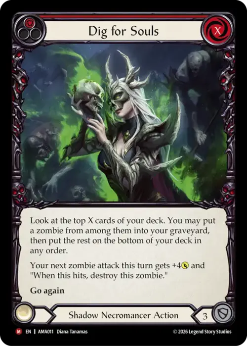 Dig for Souls Card Front