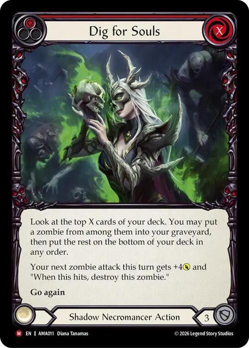 Dig for Souls Card Front