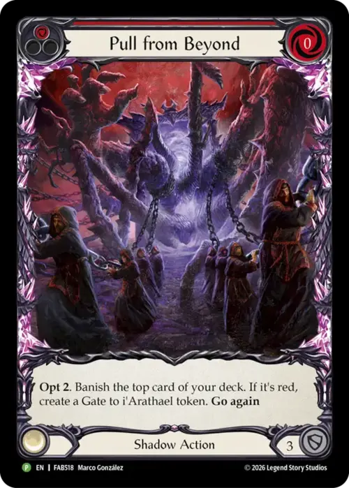 Pull from Beyond - Red Frente
