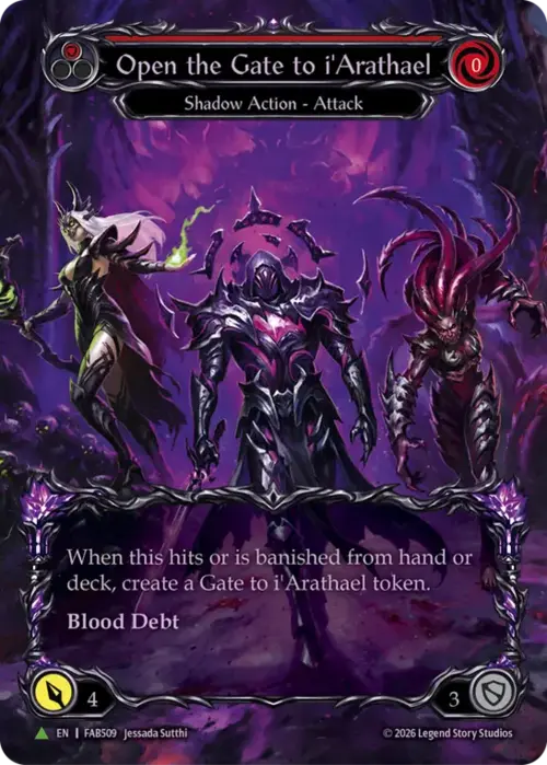 Open the Gate to i'Arathael Card Front