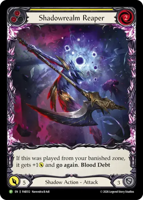 Shadowrealm Reaper Card Front