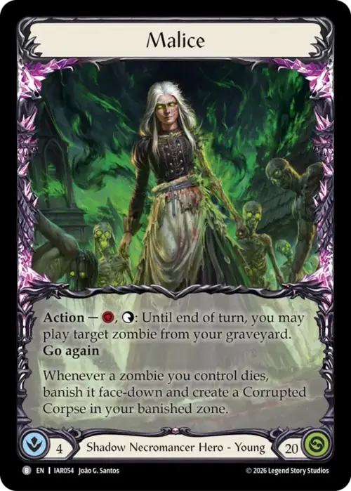 Malice Card Front