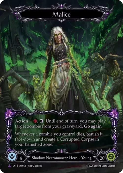 Malice Card Front