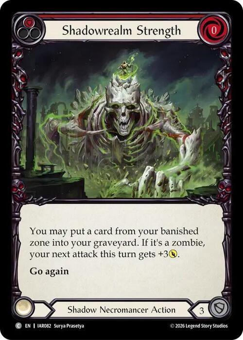 Shadowrealm Strength Card Front