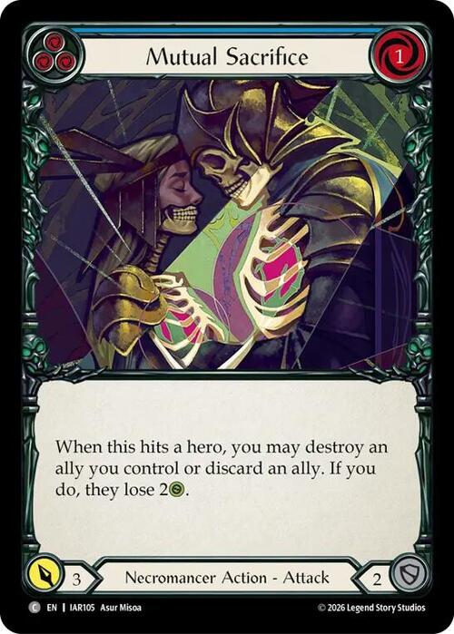 Mutual Sacrifice (Blue) Frente