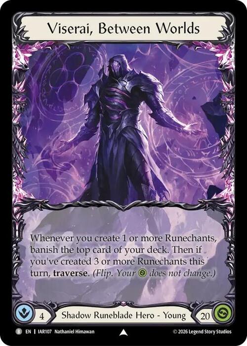 Viserai, Between Worlds Card Front