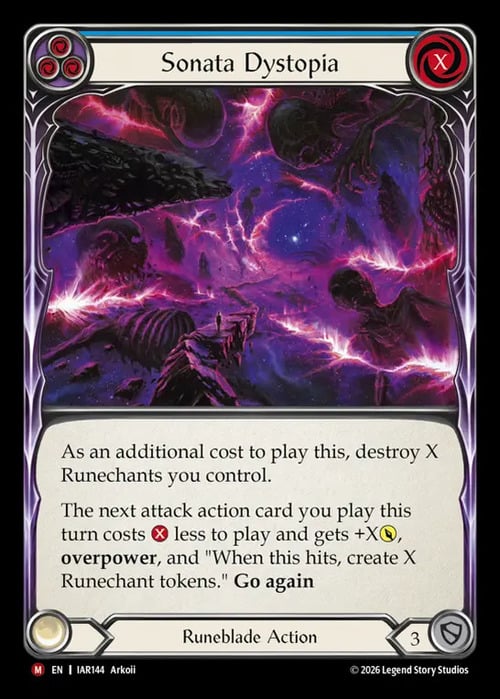 Sonata Dystopia Card Front