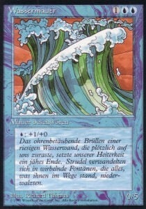 Wall of Water Card Front