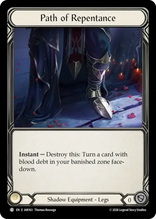 Path of Repentance Card Front