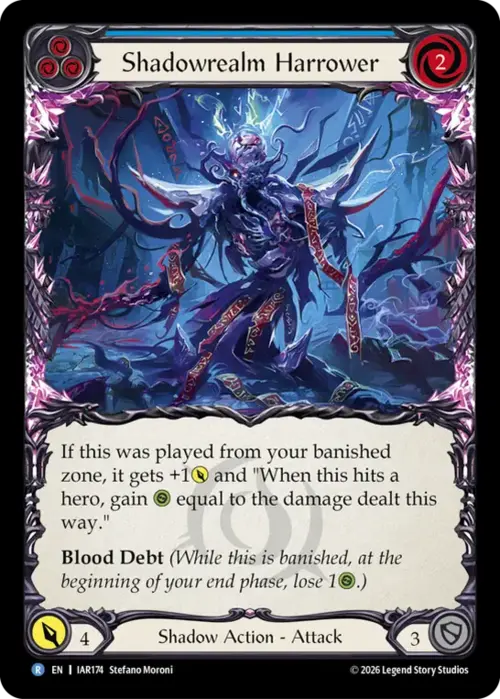 Shadowrealm Harrower Card Front