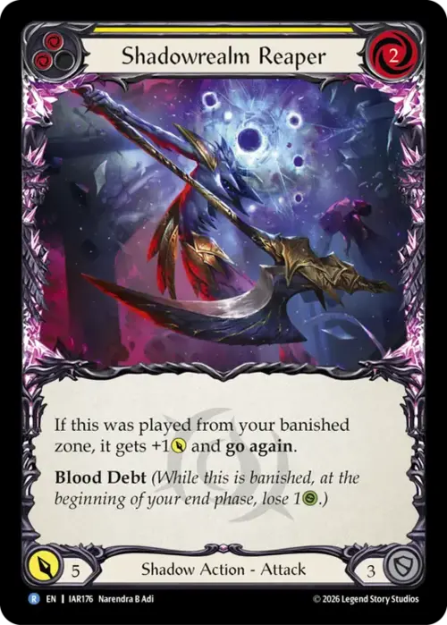 Shadowrealm Reaper Card Front