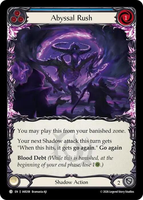 Abyssal Rush Card Front