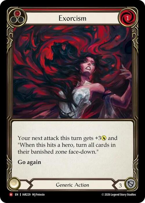 Exorcism Card Front