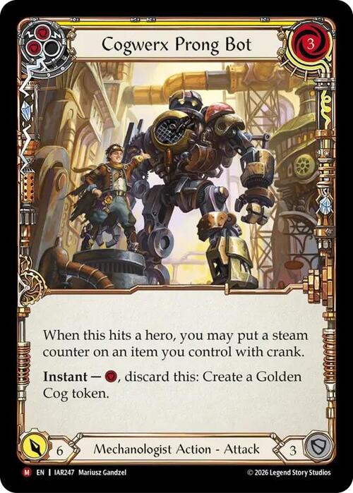 Cogwerx Prong Bot Card Front