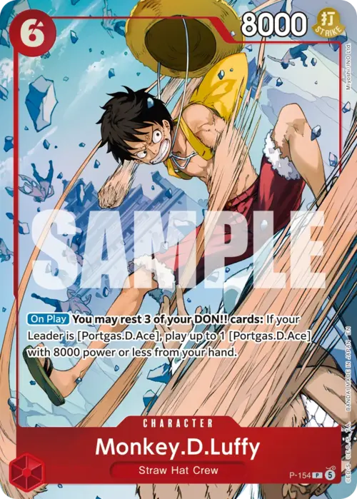 Monkey.D.Luffy Card Front