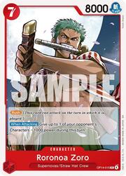 Roronoa Zoro · Non-Foil | Reprint OP14-015