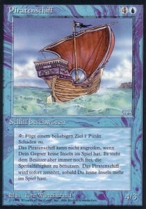 Pirate Ship Card Front