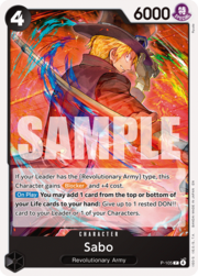 Sabo · Non-Foil | Reprint P-105