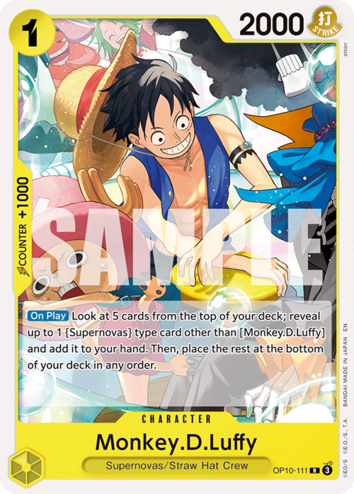 Monkey.D.Luffy Frente