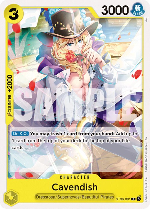 Cavendish Card Front
