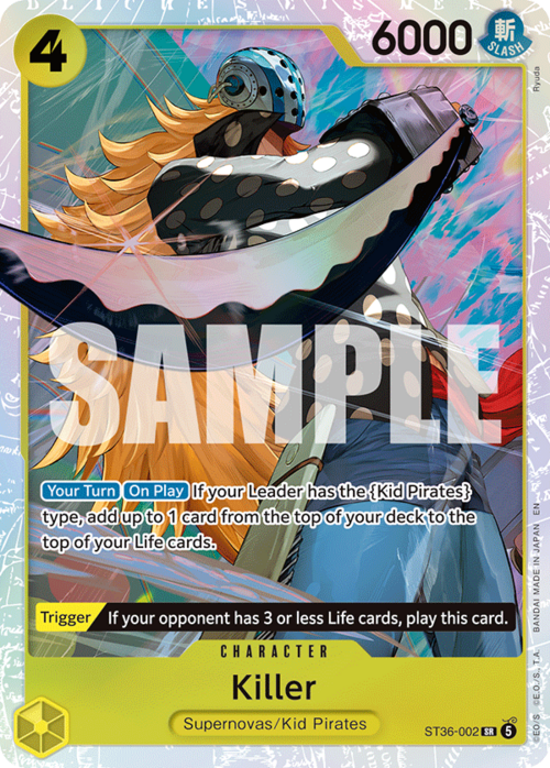 Killer Card Front