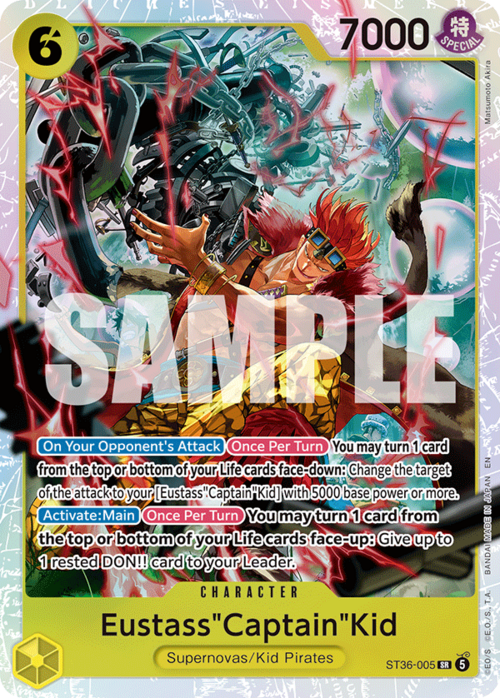 Eustass"Captain"Kid Card Front