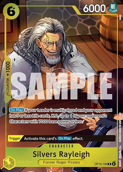 Silvers Rayleigh Card Front