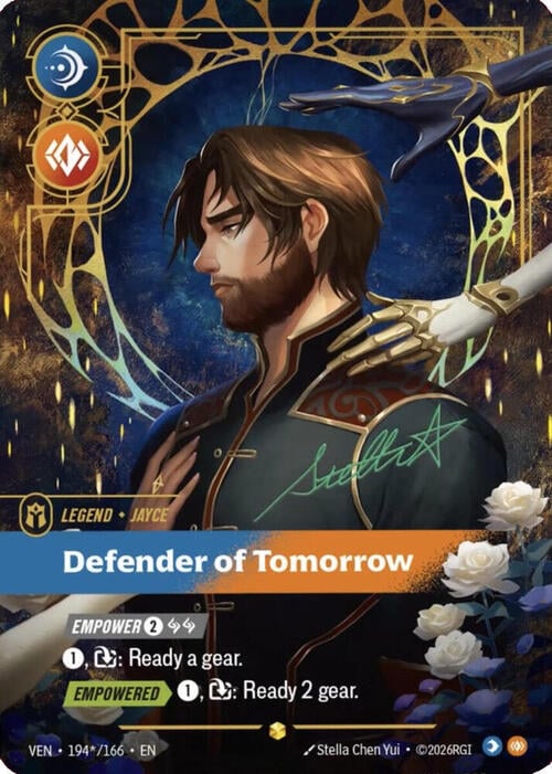 Jayce - Defender of Tomorrow Card Front
