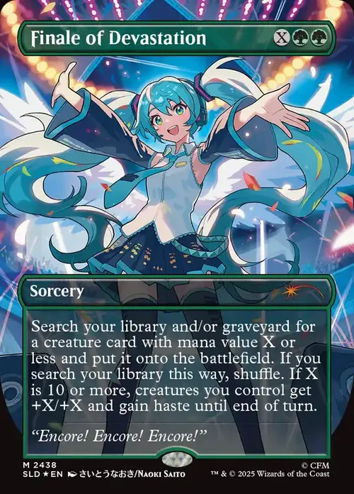 Finale of Devastation Card Front