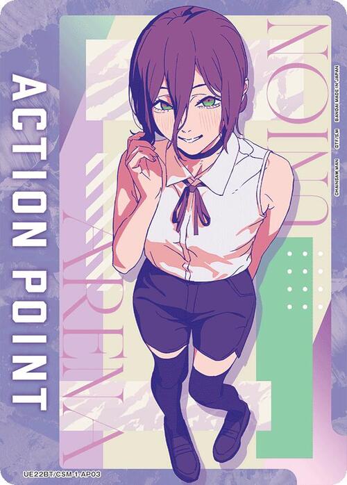 "Reze" Action Point Card Front