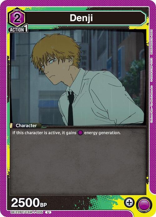 Denji Card Front