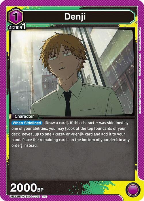 Denji Card Front