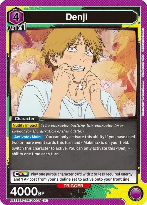 Denji Card Front