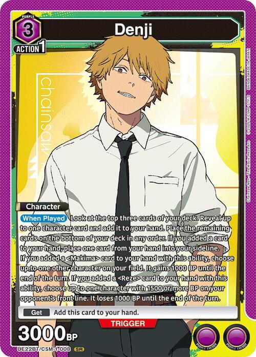 Denji Card Front