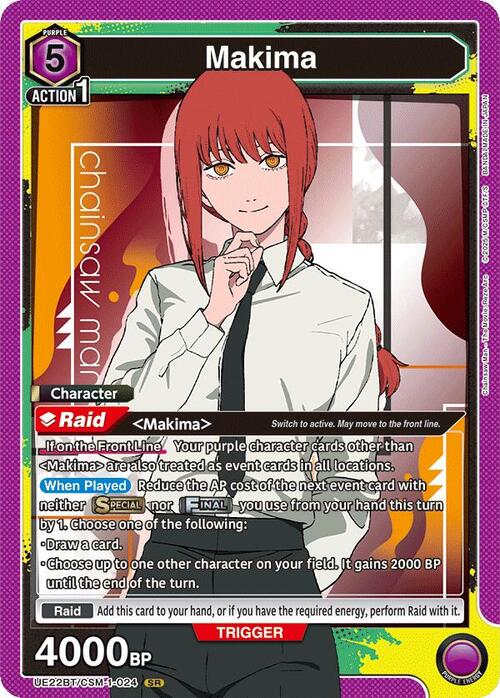 Makima Card Front