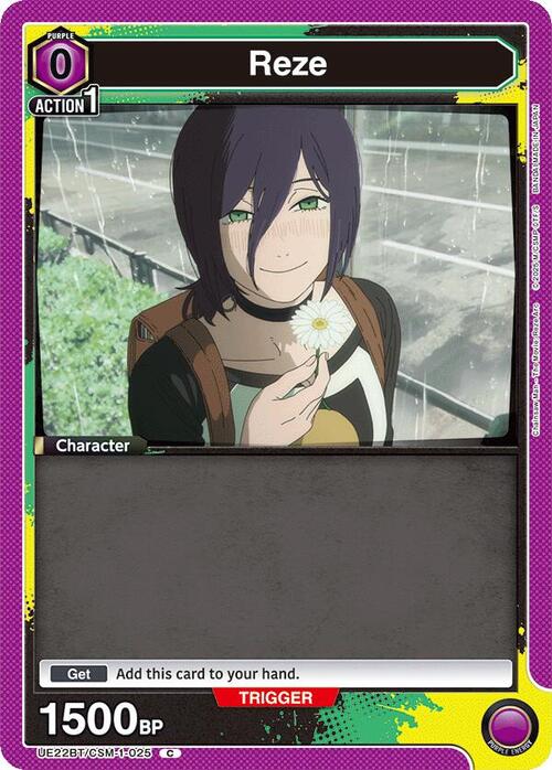 Reze Card Front