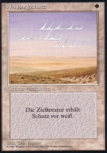 White Ward Card Front