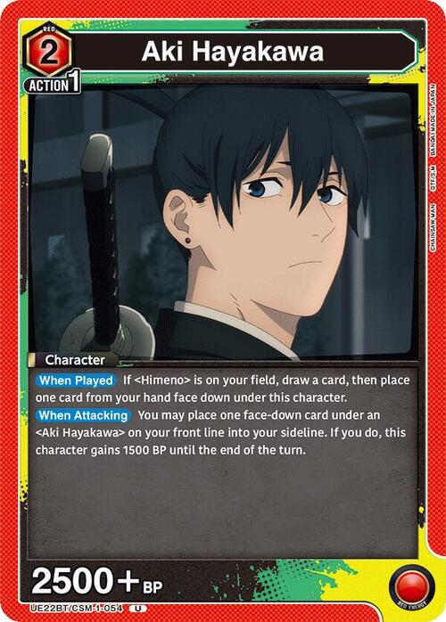Aki Hayakawa Card Front