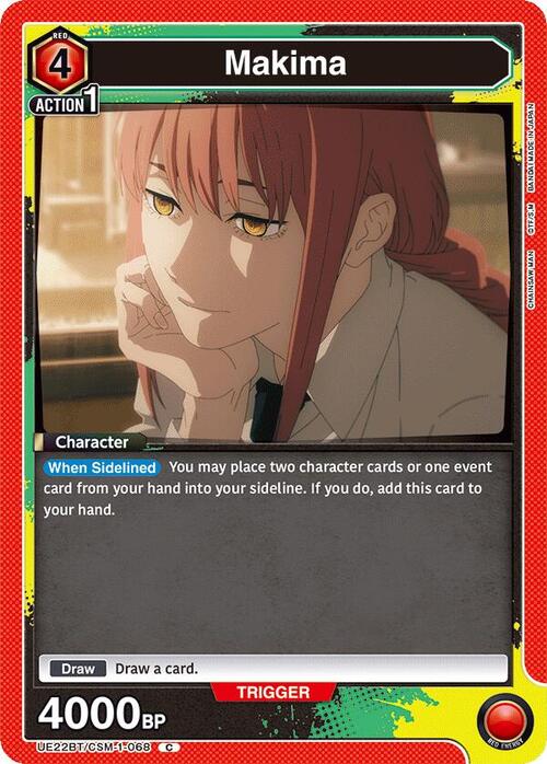 Makima Card Front