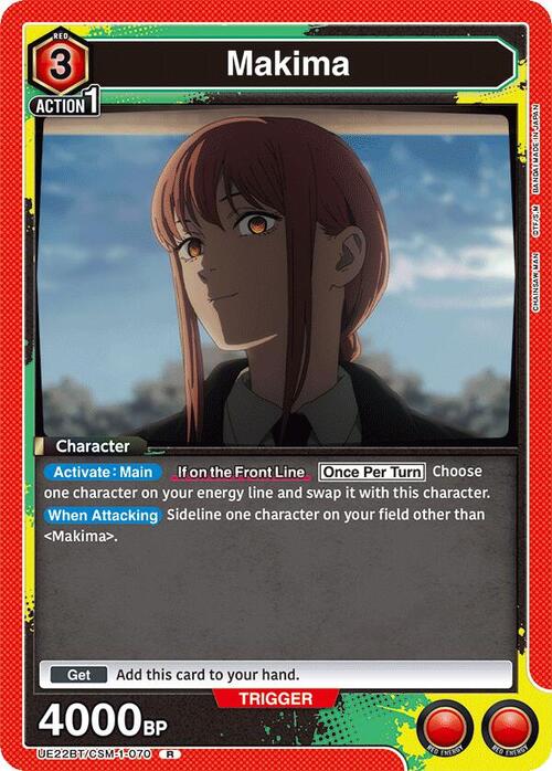 Makima Card Front