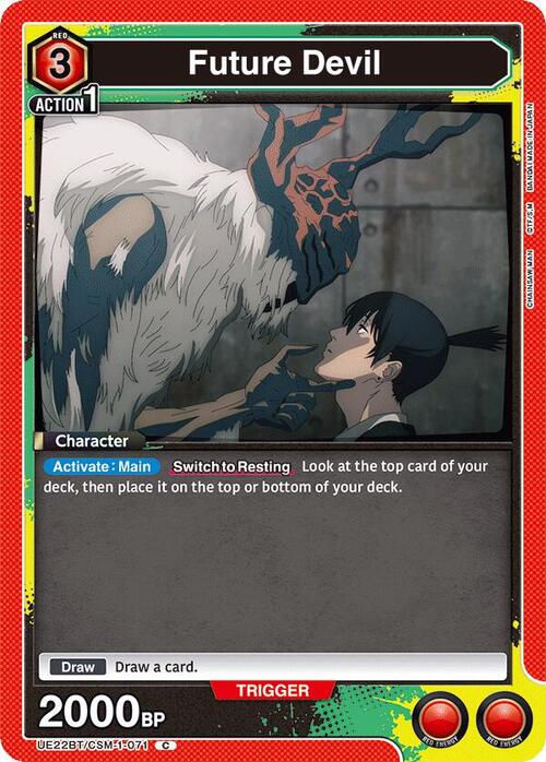 Future Devil Card Front