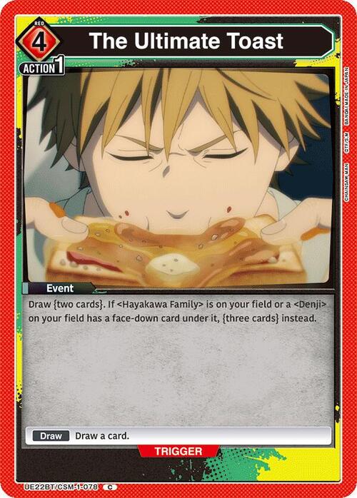 The Ultimate Toast Card Front