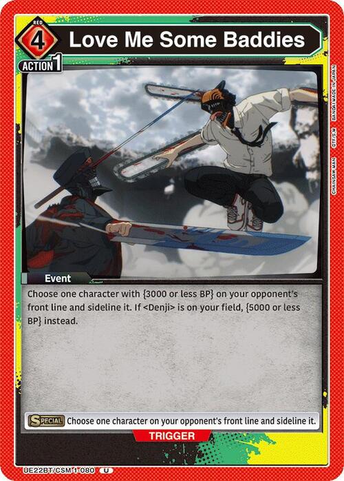 Love Me Some Baddies Card Front